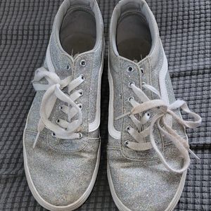 Girls glitter Vans